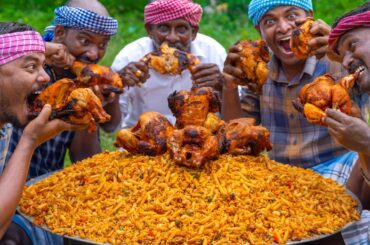 CHICKEN PASTA | Delicious Pasta Recipe cooking In Village | Three Types Pastas Macaroni Spiral Penne