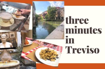 eating around Treviso in 3 minutes | Treviso travel vlog 2022