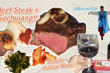Have you tried Gochujang with Steak? How about Kimchi + Italian Wine?? (Sub ON)