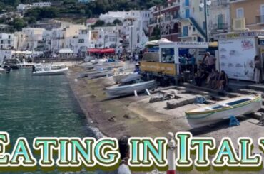 Eating in Italy
