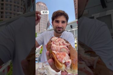 Full day of eating in BOSTON! Homemade McMuffin, $35 Lobster Roll, Cannoli & Famous Boston Pizzeria!