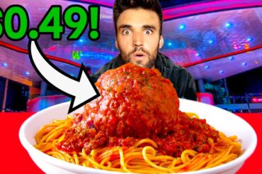 LIVING on WORLD’S BEST PASTAS for 24 HOURS (Gordon Ramsay, Parmesan Cheese Wheel Pasta & More)!