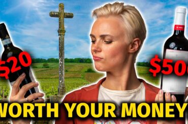 Are EXPENSIVE Wines WORTH Your Money? (Blind Tasting $20, $100 & $500 Wines)