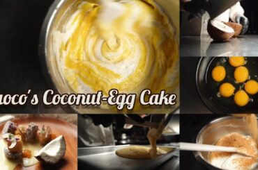 Fuoco's Coconut-Egg Cake | Cake Fusion | Cake Recipe #cake #cakeart #fuoco