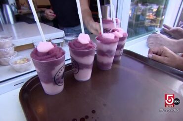 In Walpole, sip on wine slushies at Debevino Winery and in Medford, cool off with a smoothie at L...