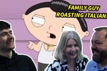 Family Guy Making Fun Of Italians Compilation! British Family Reacts!
