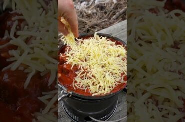 Cheesy Meatballs in the Forest