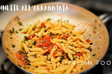 Pentette all’arrabbiata - Italian Food ASMR