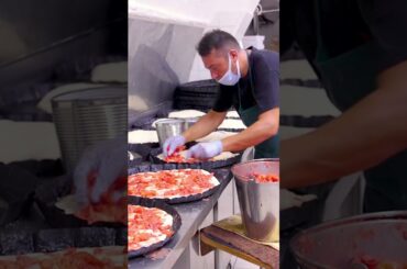 Would you go to Italy to try this handmade focaccia? #asmr #focaccia #italianeats