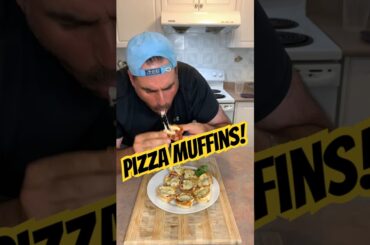 Pizza Muffin Snacks! #shorts #pizza #easyrecipe