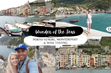 Exploring the Cinque Terre, Italy | Wonder of the Seas Vlog | Royal Caribbean Cruise Vlog