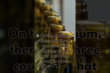 Countries with the largest wine production! #shorts #wineproduction #top3