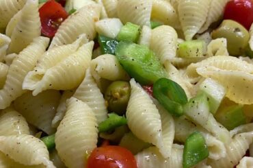 Italian Vinaigrette Pasta Salad Recipe