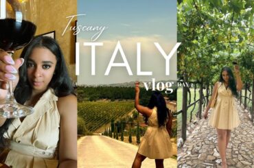 Italy Travel Vlog: Things to do in Tuscany