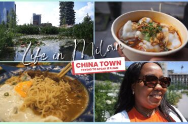A Day in China Town Milan | Trying to Vlog in Italian