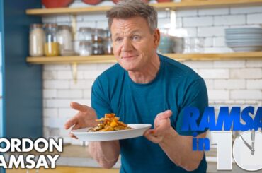 Gordon Ramsay Makes a Pork Dish in UNDER 10 Minutes | Ramsay in 10