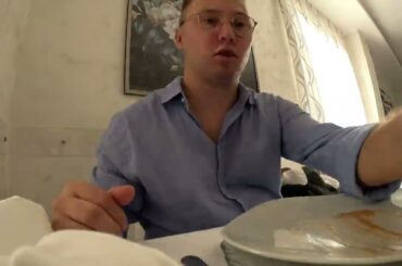 drinking wine little timelapse in italy