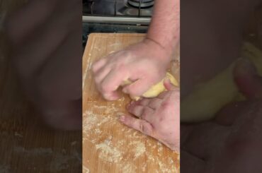 Making tagliatelle, my first try! #food #pasta #italianfood #italianrecipes