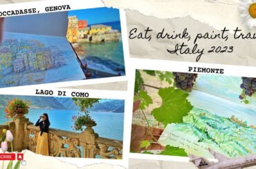 Eat, drink, paint travel Italy