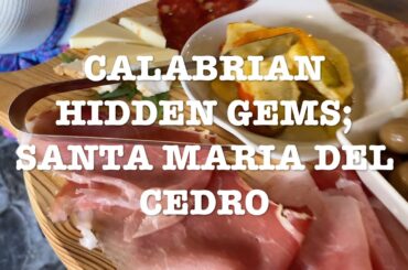 Calabrian Hidden Gem! Santa Maria del Cedro!