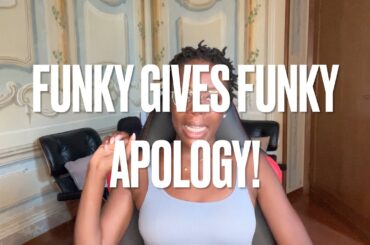 Funkiest apology ever! | Funky Dineva made it worse | Sam in Italy |