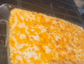 Can I post bbq pulled pork topped mac and cheese here?