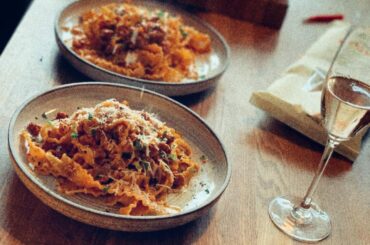 Spicy pork & N’Duja Mafalde