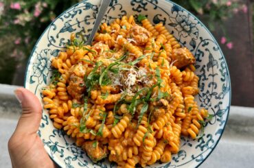 [Homemade] replace vodka with gin, pasta sauce