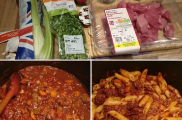 slow cooked beef ragu