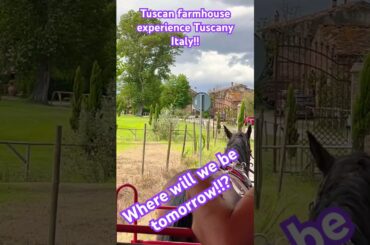 Tuscan Farmhouse Experience Tuscany Italy!