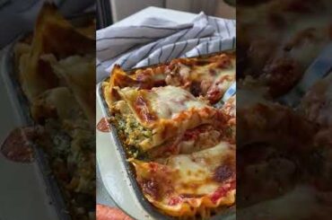 Vegetarian Lasagna #shorts