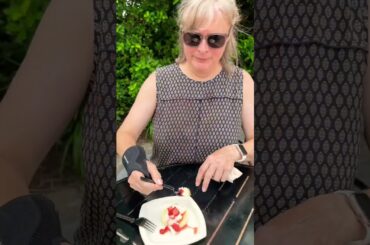 Delicious Lemon Ricotta Cheesecake - Italy Pavilion #EpcotFoodandWineFestival2023 #foodreview