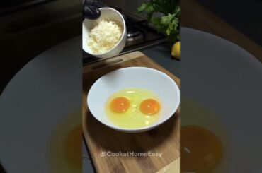 Ultimate spaghetti carbonara recipe #shorts | CookAtHome