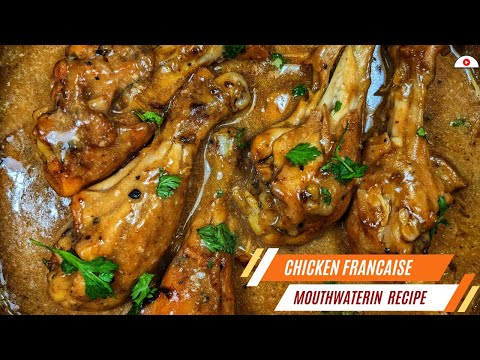 Chicken Francaise| Chicken Francaise without Wine | Quick Easy French Chicken Stew | My Food Mania Chicken Francaise| Chicken Francaise without Wine | Quick Easy French Chicken Stew | My Food Mania