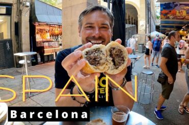 Spain's MOST FAMOUS Market | LA BOQUERIA MARKET Barcelona Spain