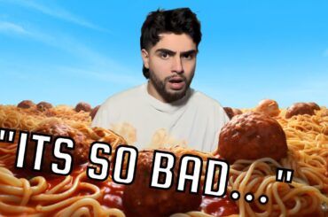 Why Italian Food is Awful