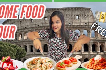 FOOD TOUR IN ROME ITALY (where, prices & free food)