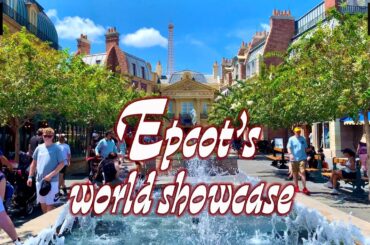 EPCOT World Showcase - International Food & Wine Festival Walking Tour [4K]