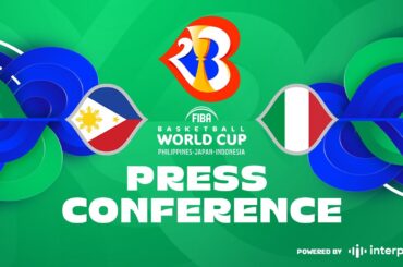 Philippines v Italy - Press Conference | FIBA Basketball World Cup 2023