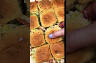These Chopped Italian Sliders were #shortsfeed #shortvideo #shorts #short #food #foodclips #trending