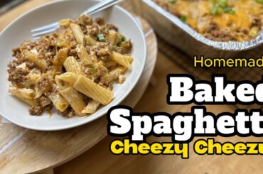 Delicious Homemade Baked Spaghetti Recipe | Easy Italian Pasta Bake | Make the best Spaghetti