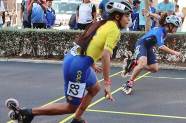 100 Mts Sprint Road Junior Ladies Heats | WSC2023 - Italy