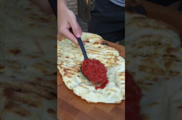 Grilled Buffalo Chicken Pizza