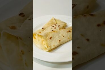 3 Min QUICK Cheese Wrap with Almond Four Tortilla -Trader Joe's Italian Truffle Cheese #glutenfree
