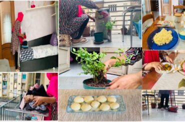 Bangladeshi Homemaker in Italy|Daily Vlog, Cleaning,Plants Gardening ,Cooking Delicious Chana Misti|