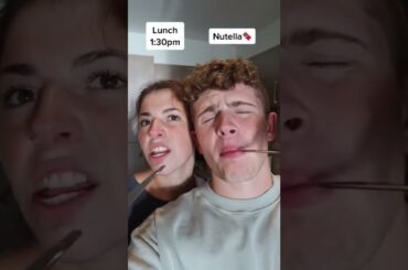 Eating foods that my girlfriend loves but I hate for the whole day! #like #bad #shorts