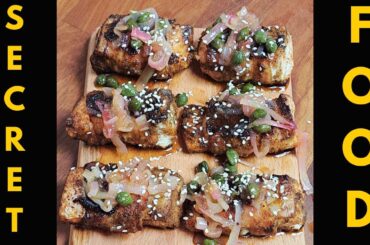 My bacon wrapped salmon recipe #shorts