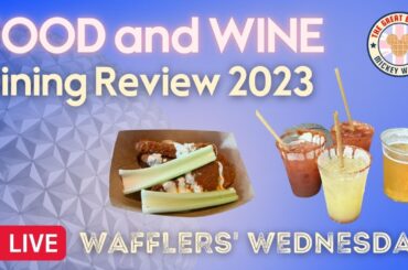 Epcot's Festival of Food and Wine 2023 Review with The Great British Mickey Waffle