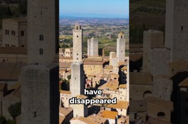 This is why you should visit San Gimignano in Italy! #shorts