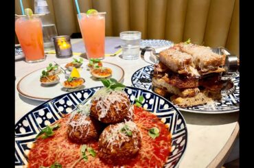 Dinner at Trattoria Amalfi in Mystic, CT